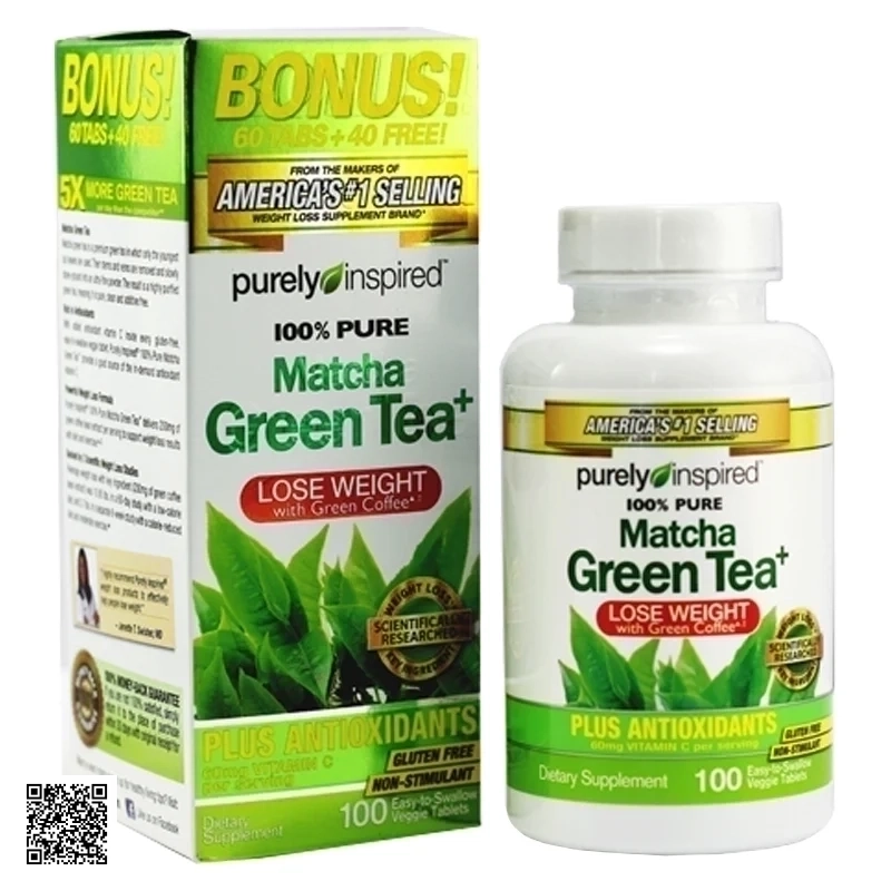 Viên Giảm Cân Trà Xanh Matcha Purely Inspired