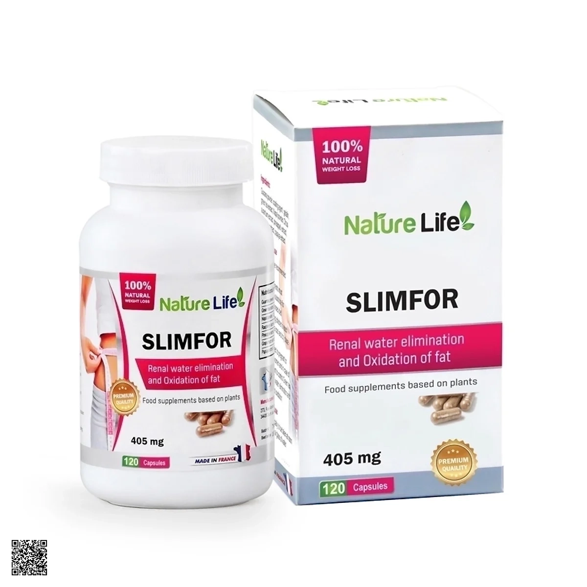 Viên Uống Giảm Cân Nature Life Slimfor Của Pháp
