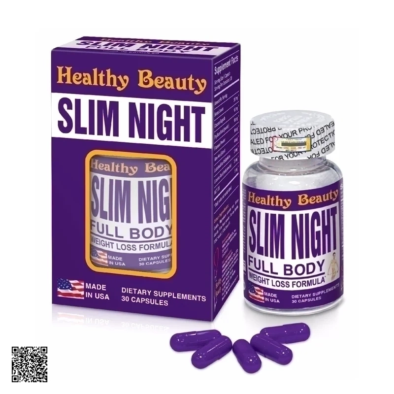 Viên Uống Giảm Cân Ban Đêm Slim Night Healthy Beauty