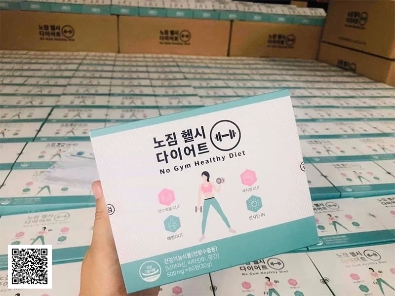 Viên Uống Giảm Cân Genie No Gym Healthy Diet Hàn Quốc