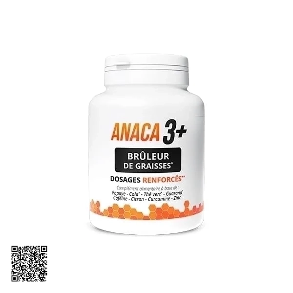 Viên Uống Đốt Mỡ Thừa Anaca3+ Bruleur De Graisses Từ Pháp