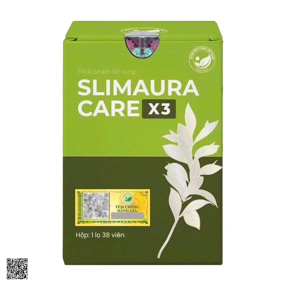 Slimaura Care X3 Viên Uống Hỗ Trợ Kiểm Soát Cân Nặng