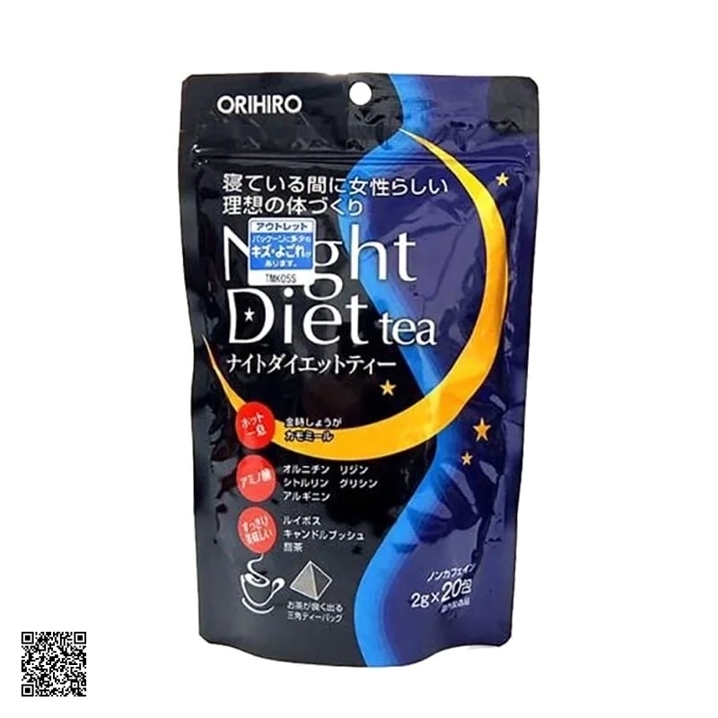 Trà Giảm Cân Night Diet Tea Orihiro Nhật Bản