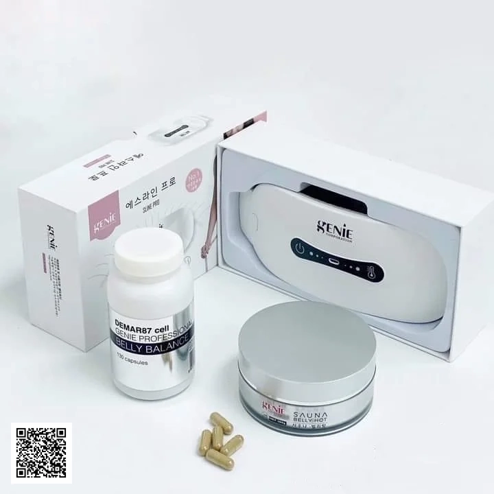 Combo Hỗ Trợ Giảm Mỡ Bụng Hiệu Quả Từ Genie Hàn Quốc