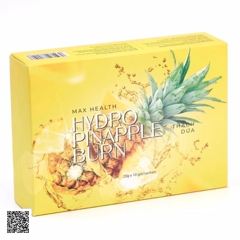 Thạch Dứa Giảm Cân Max Health Hydro Pinapple Burn