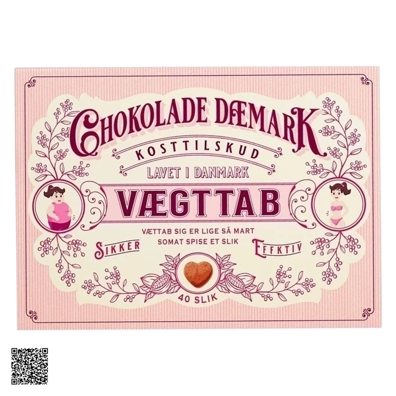 Chokolade Danmark Vaegttab - Kẹo Socola Hỗ Trợ Giảm Cân Từ Đan Mạch Mẫu Mới Nhất