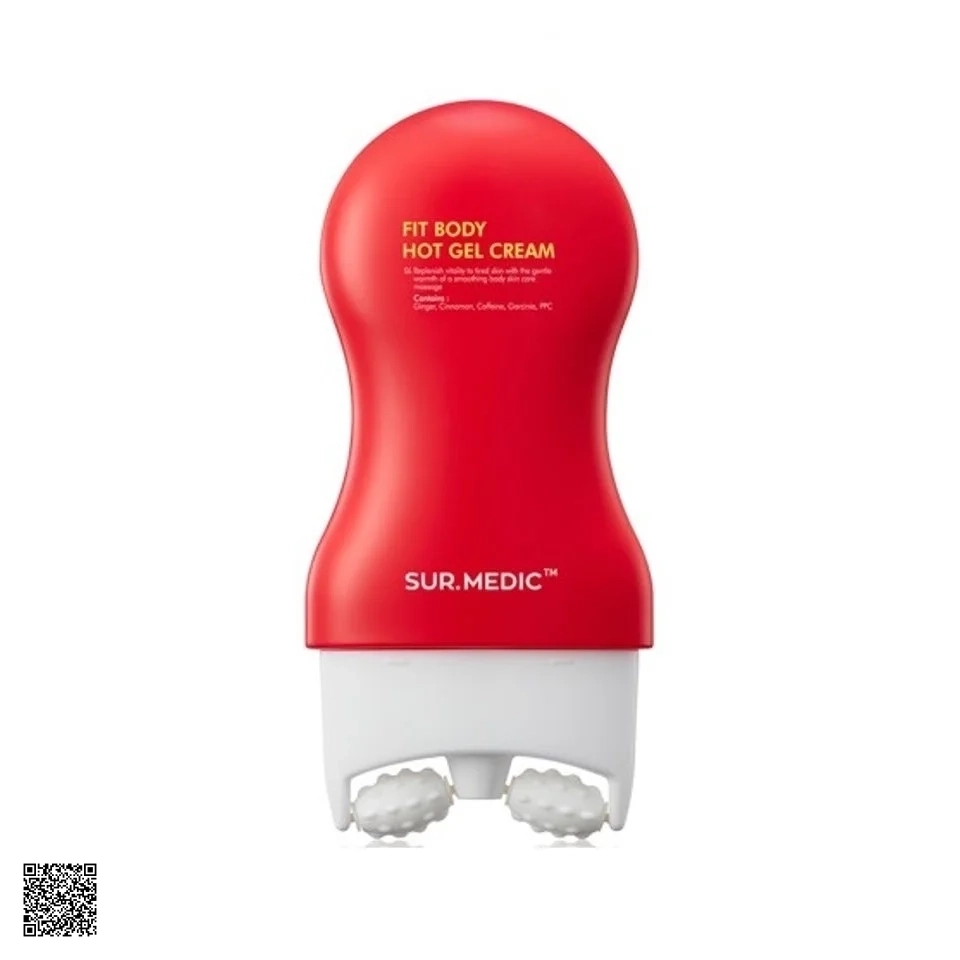 Sur.Medic Fit Body Hot Gel Cream Thanh Lăn Hỗ Trợ Giảm Mỡ Săn Cơ