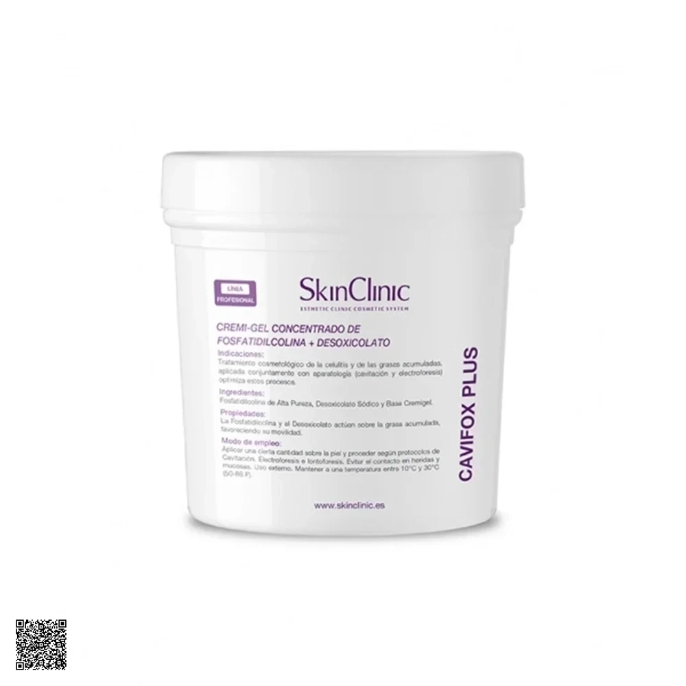 Kem Dưỡng Chuyên Dùng Cho Các Liệu Trình Giảm Mỡ SkinClinic Cavifox Plus 1000ml