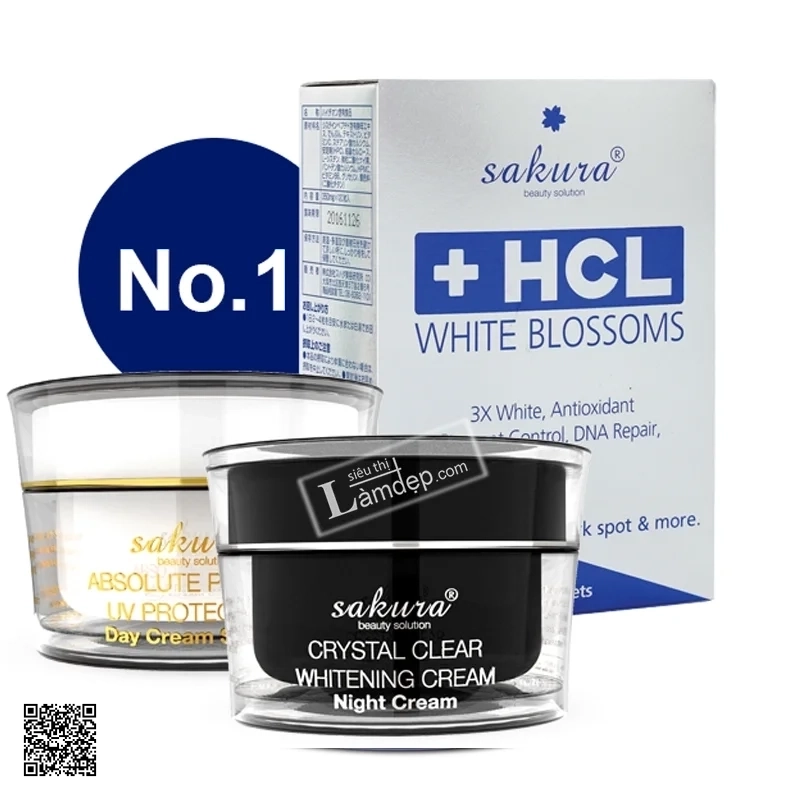Bộ Sản Phẩm Trị Nám, Làm Trắng Da Sakura