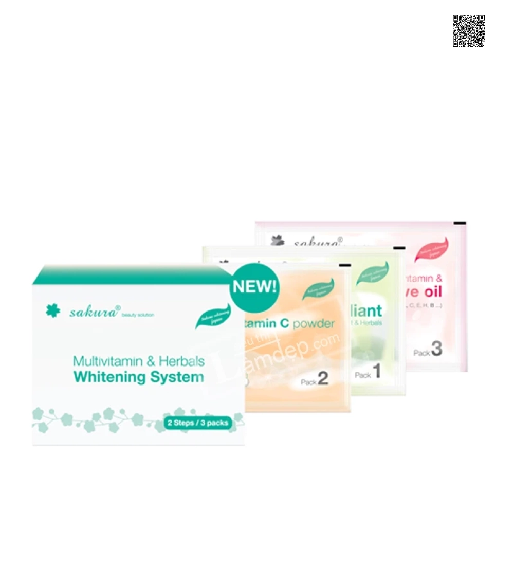 Kem trang điểm dưỡng trắng da toàn thân Sakura BB Body Cream