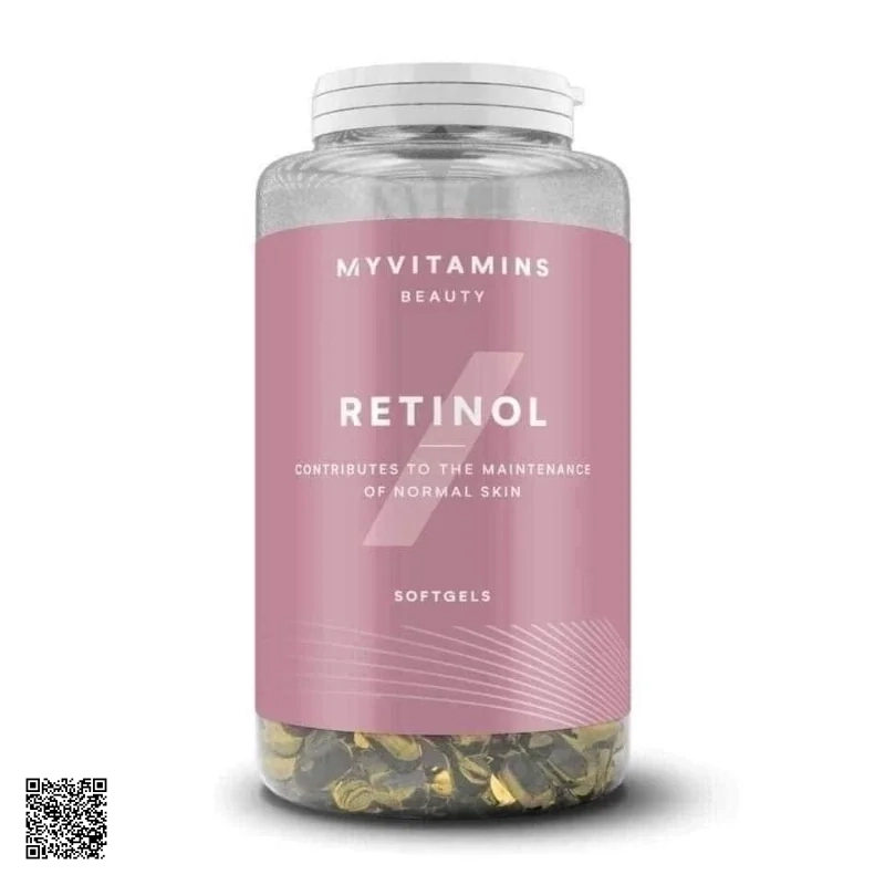 Myvitamins Retinol Viên Uống Chống Lão Hóa Giảm Mụn (30 Viên)