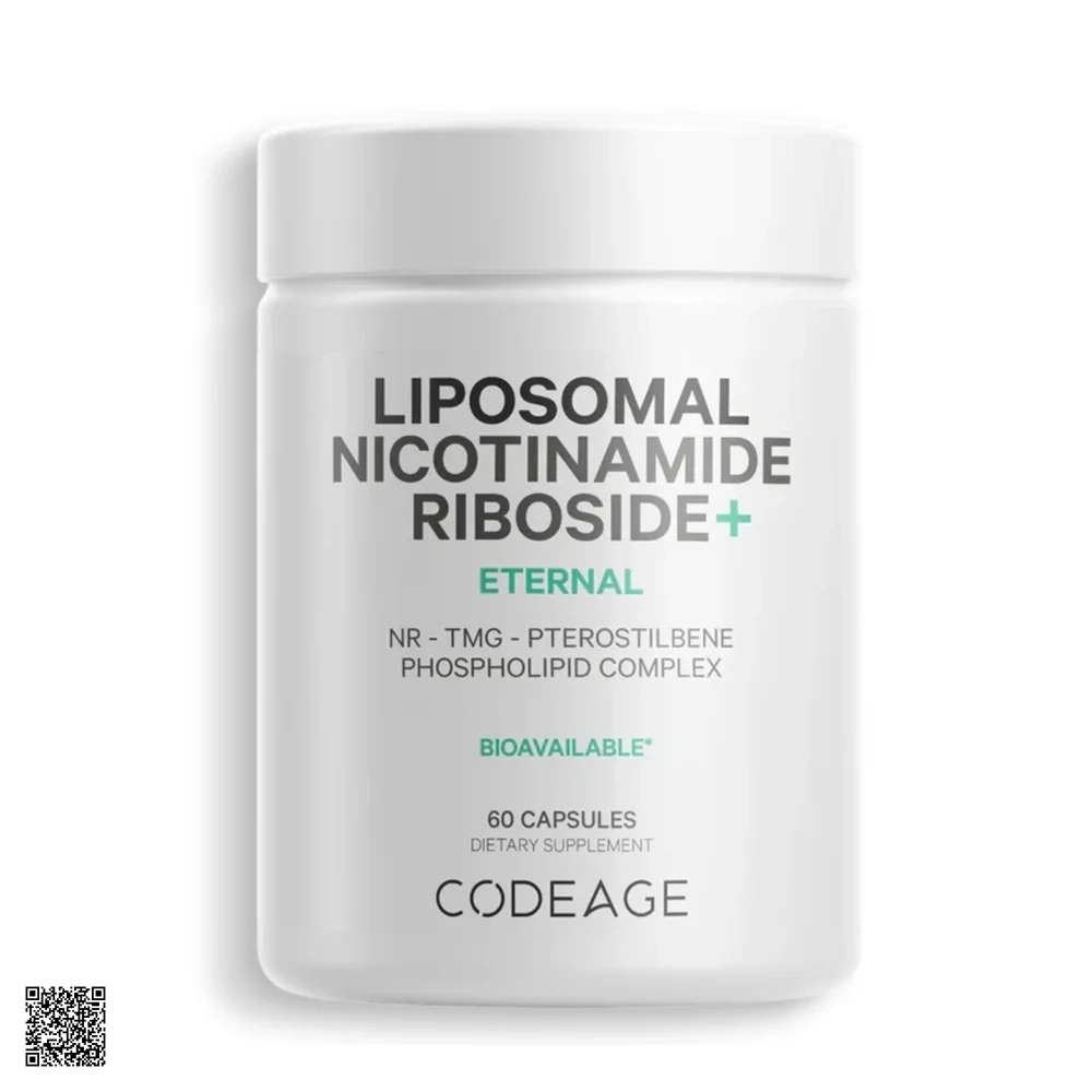 Code Age Liposomal Nicotinamide Riboside+ Viên Uống Ngừa Lão Hóa Da