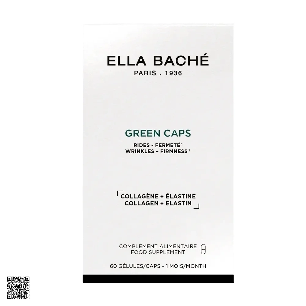 Ella Bache Green Caps Viên Uống Trẻ Hóa Mờ Nhăn