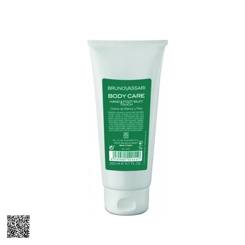 Bruno Vassari Body Care Hand & Foot Silky Touch - Kem Dưỡng Tay Và Body