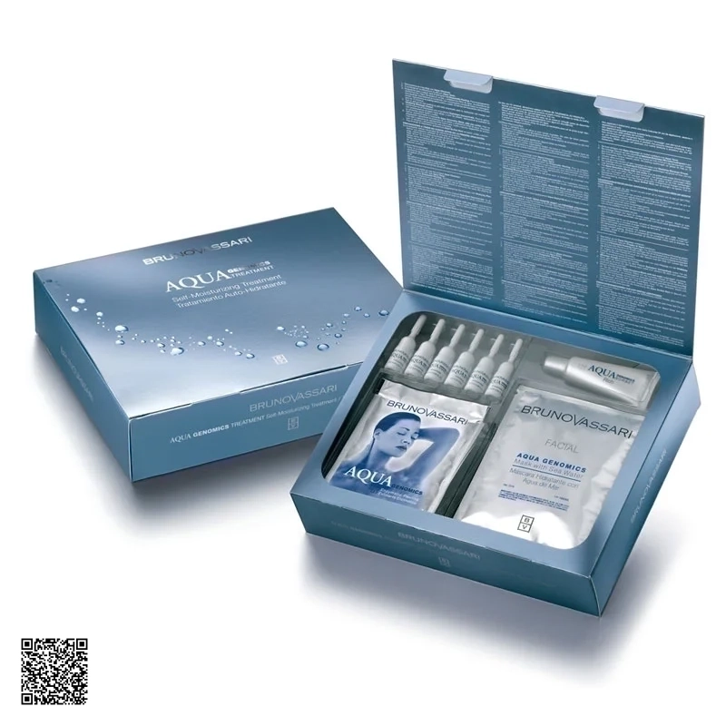 Bruno Vassari Aqua Genomics Treatment - Bộ Cấp Nước Chống Lão Hoá Chuyên Sâu