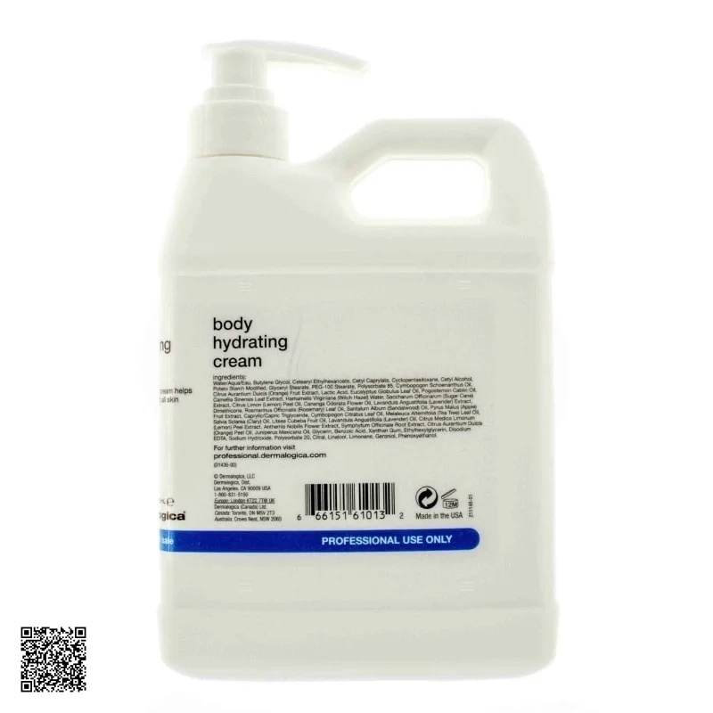 Dermalogica Body Hydrating Cream - Kem Dưỡng Thể Trắng Da (946ml)