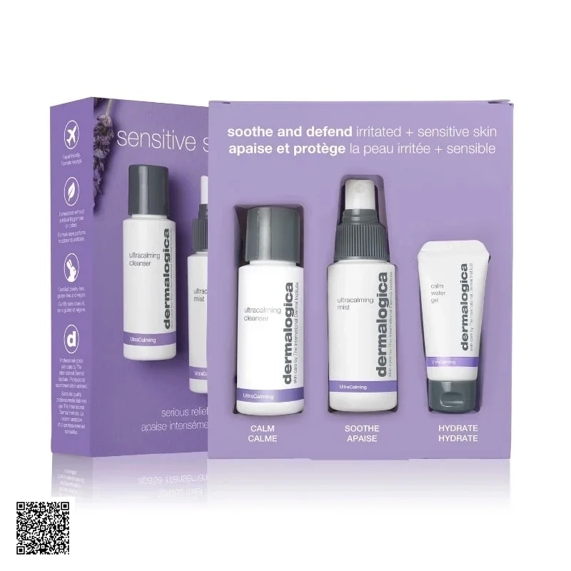 Bộ Sản Phẩm Mini Chuyên Dụng Cho Da Nhạy Cảm Dermalogica Sensitive Skin Rescue