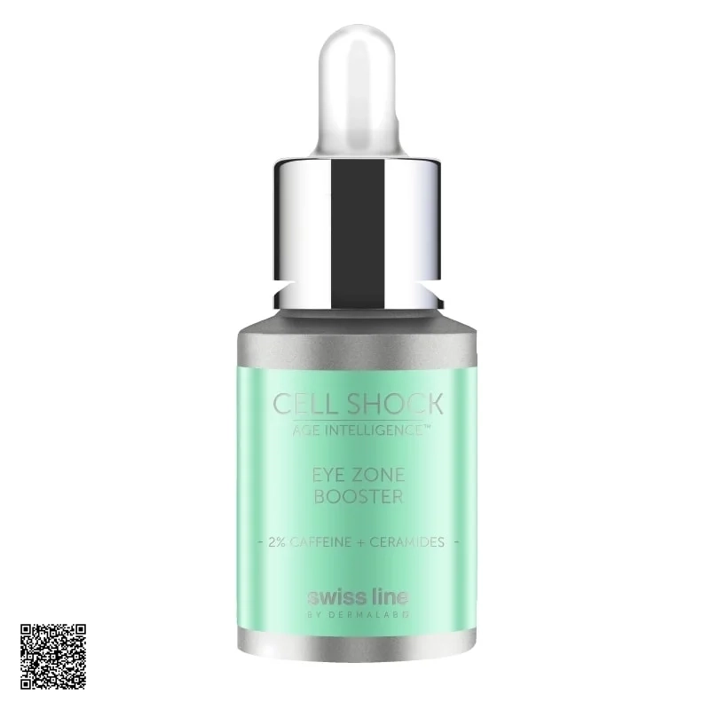 Swissline Cell Shock Age Intelligence Eye Zone Booster - Tinh Chất Giảm Bọng Mỡ, Quầng Thâm Mắt