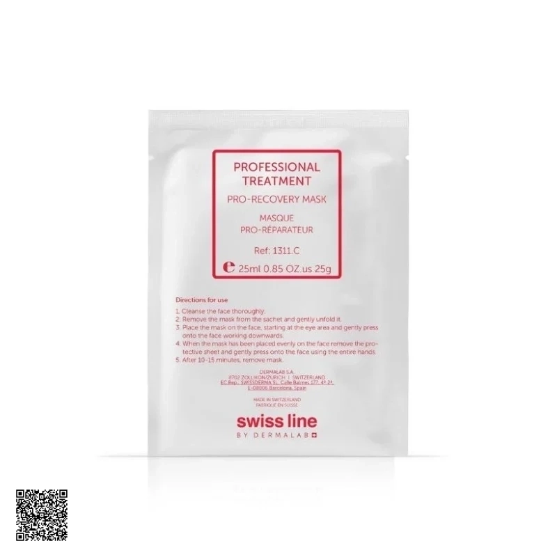 Swissline Professional Treatment Pro-Recovery Mask - Mặt Nạ Phục Hồi, Cấp Ẩm, Bảo Vệ Da