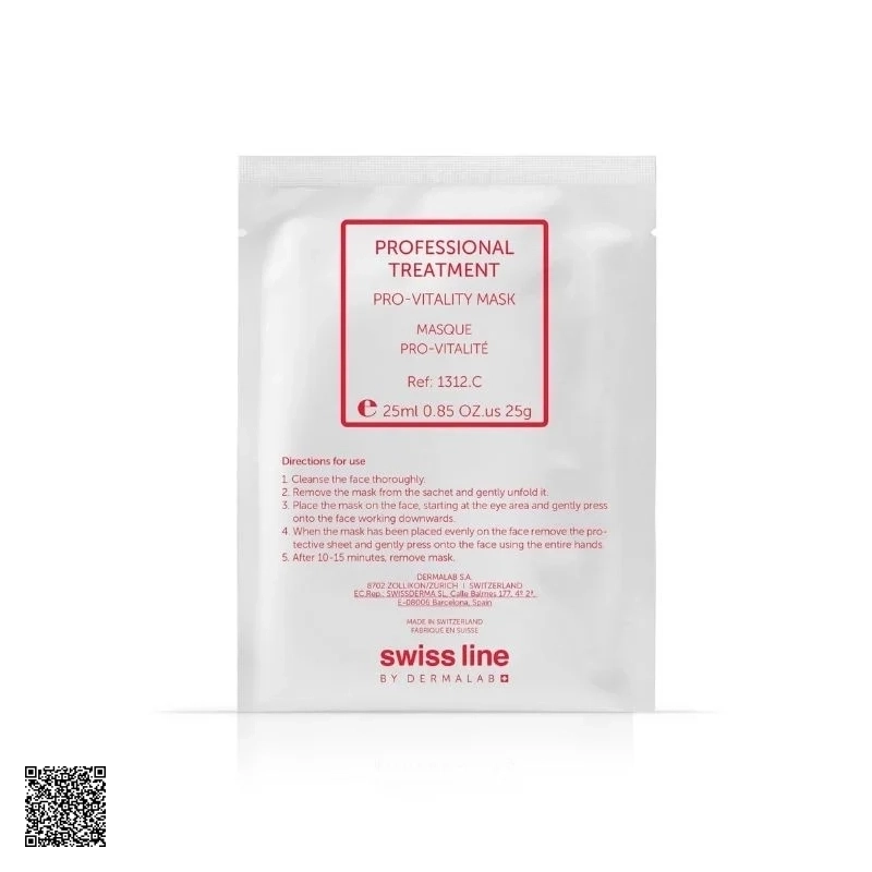 Swissline Professional Treatment Pro-Vitality Mask - Mặt Nạ Siêu Trẻ Hóa, Hồi Sinh Sức Sống Làn Da