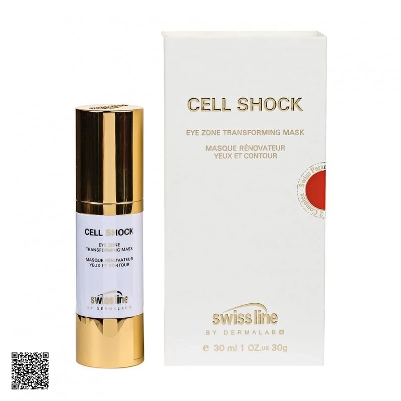 Mặt Nạ Chống Nhăn, Trẻ Hóa Da Vùng Mắt Swissline Cell Shock Eye Zone Transforming Mask