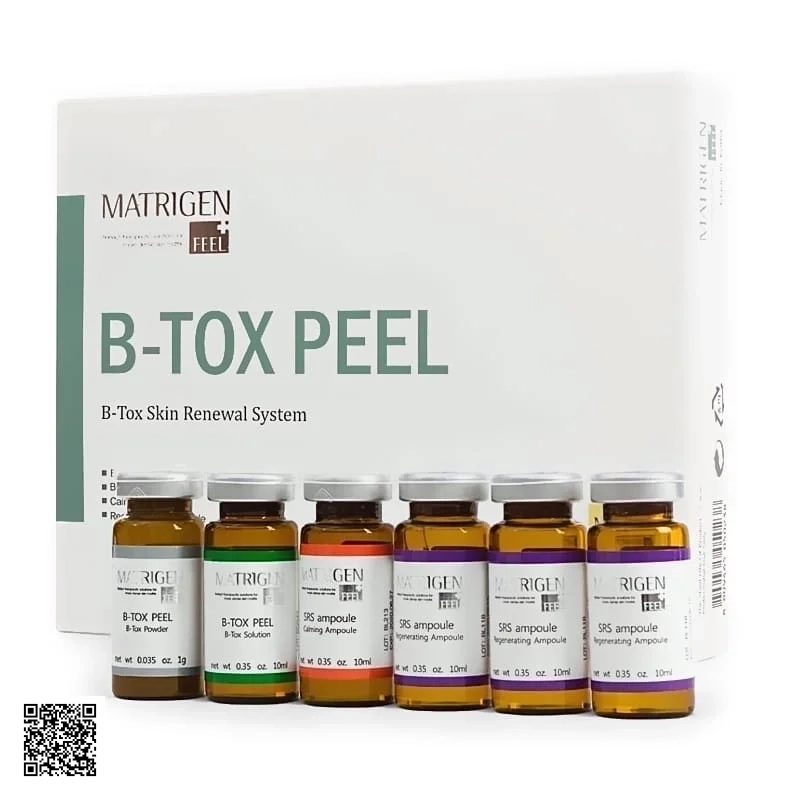 Matrigen B-Tox Peel - Thay Da Vi Tảo Sinh Học (4 Màu)