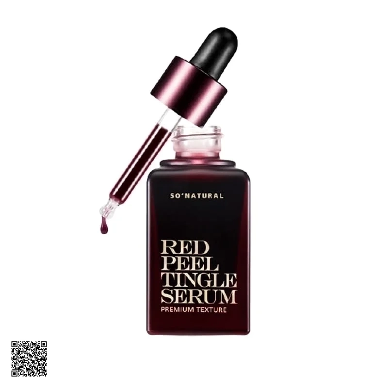 Tinh Chất Thay Da Sinh Học So’Natural Red Peel Tingle Serum Premium Texture