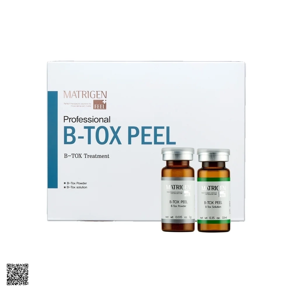 Bộ Sản Phẩm Thay Da Sinh Học Vi Tảo Matrigen Professional B-Tox Peel (2 Màu)