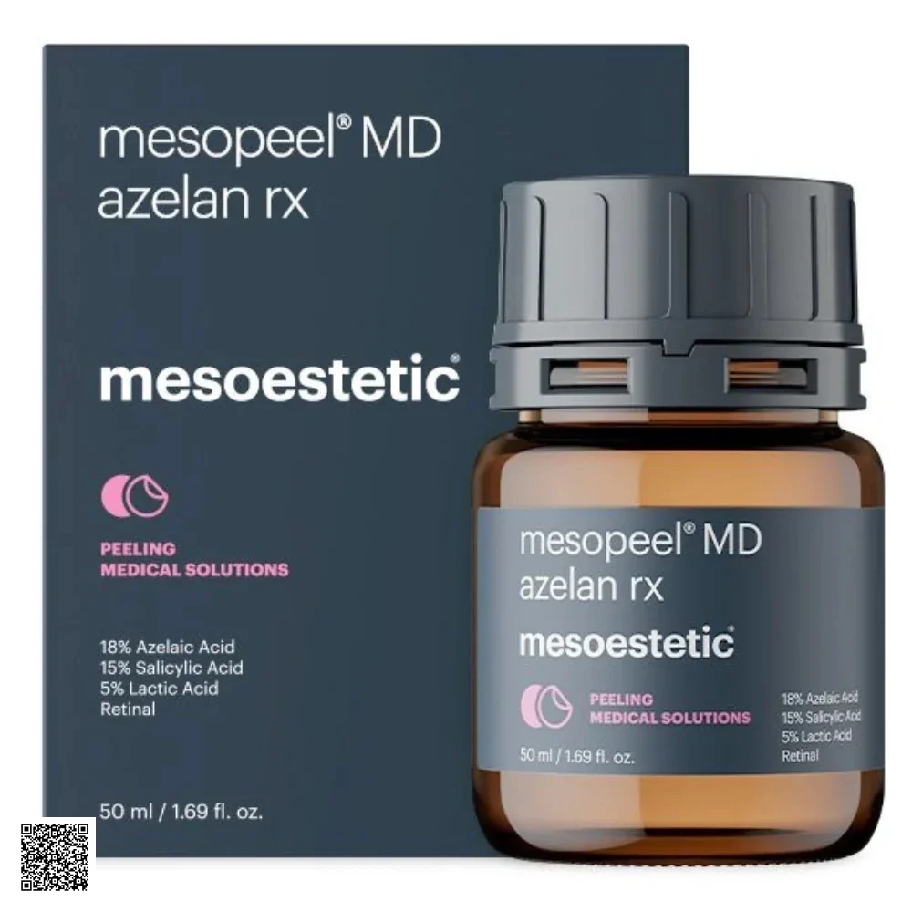 Mesoestetic Mesopeel MD Azelan RX - Peel Chuyên Sâu Giảm Kích Ứng, Đỏ Da Và Giãn Mao Mạch