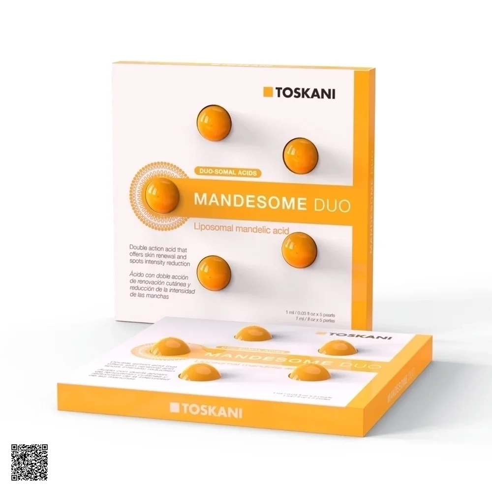 Toskani Mandesome Duo (Mandelic Acid) - Tinh Chất Peel Da Giảm Tăng Sắc Tố Da Thế Hệ Mới