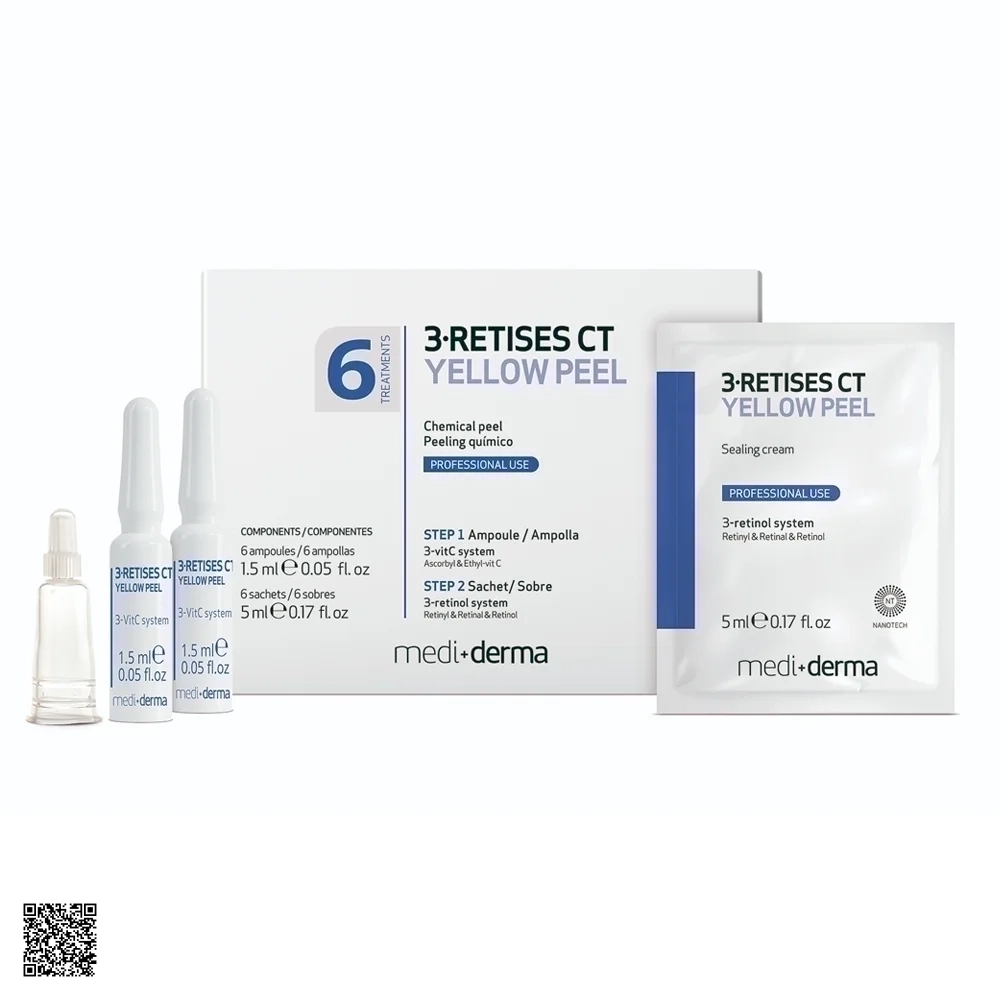 Mediderma 3-Retises CT Yellow Peel - Bộ Peel Hoạt Chất Vàng
