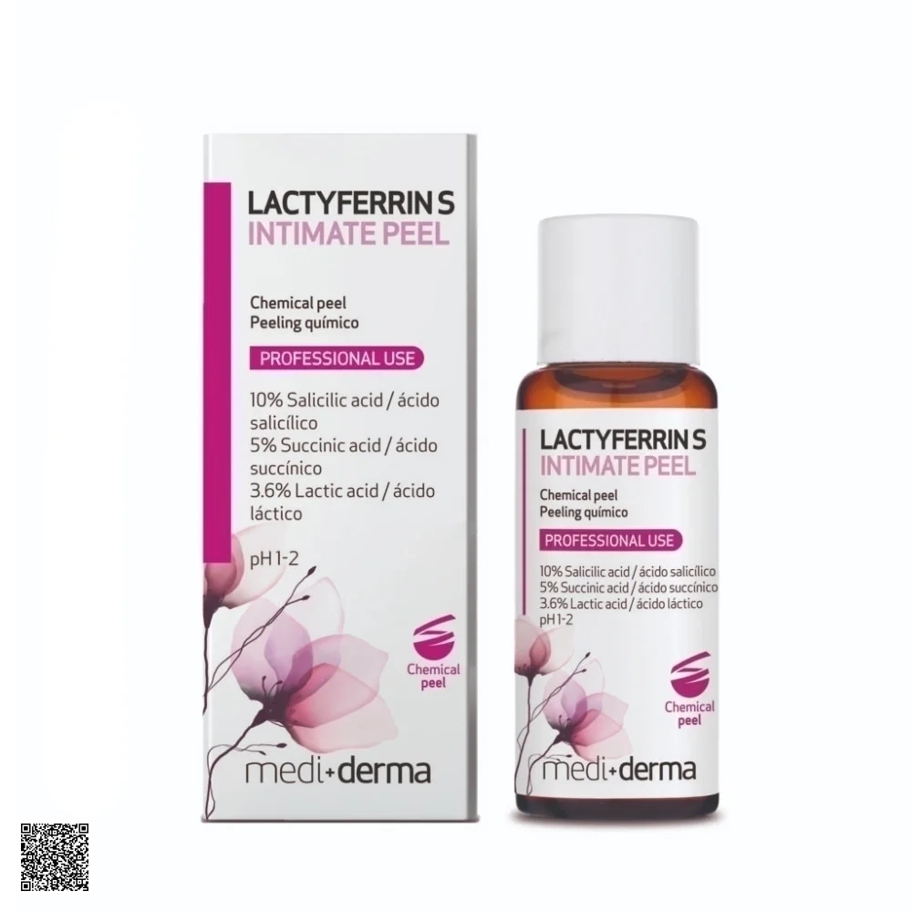 Mediderma Lactyferrin A Intimate Peel - Dung Dịch Peel Dịu Nhẹ, Dưỡng Sáng Và Trẻ Hóa Da Vùng Kín