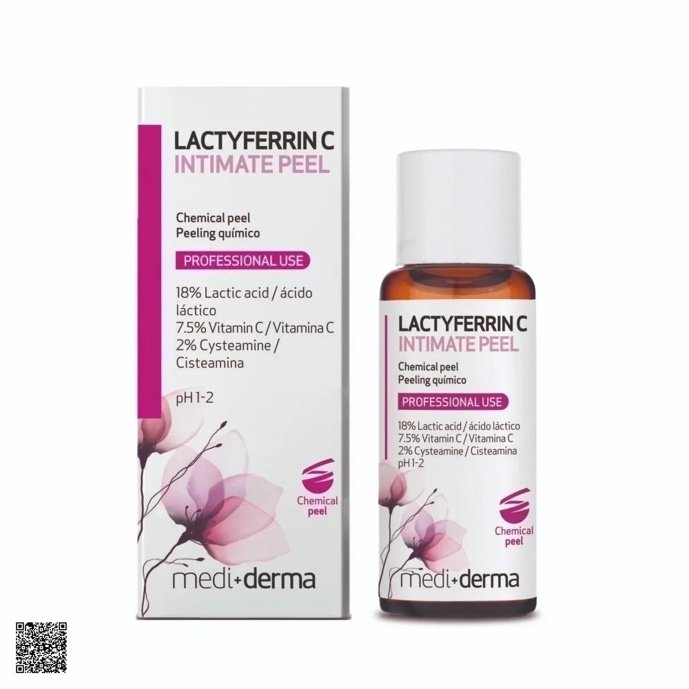 Mediderma Lactyferrin C Intimate Peel - Dung Dịch Peel Chuyên Sâu Dưỡng Trắng Hồng Da Vùng Kín