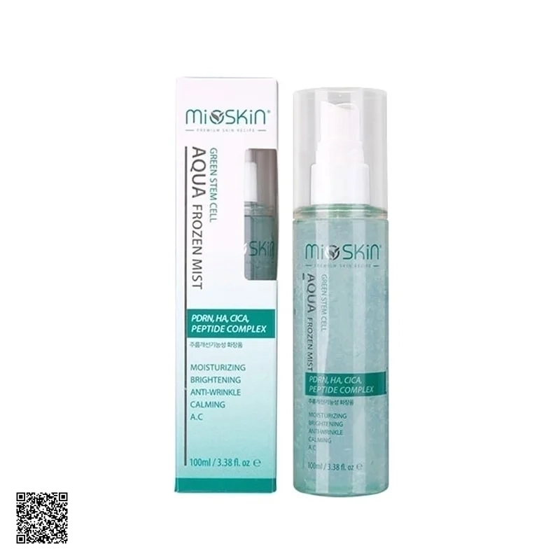 Xịt Khoáng Tế Bào Gốc Mioskin Green Stem Cell Aqua Frozen Mist Hàn Quốc