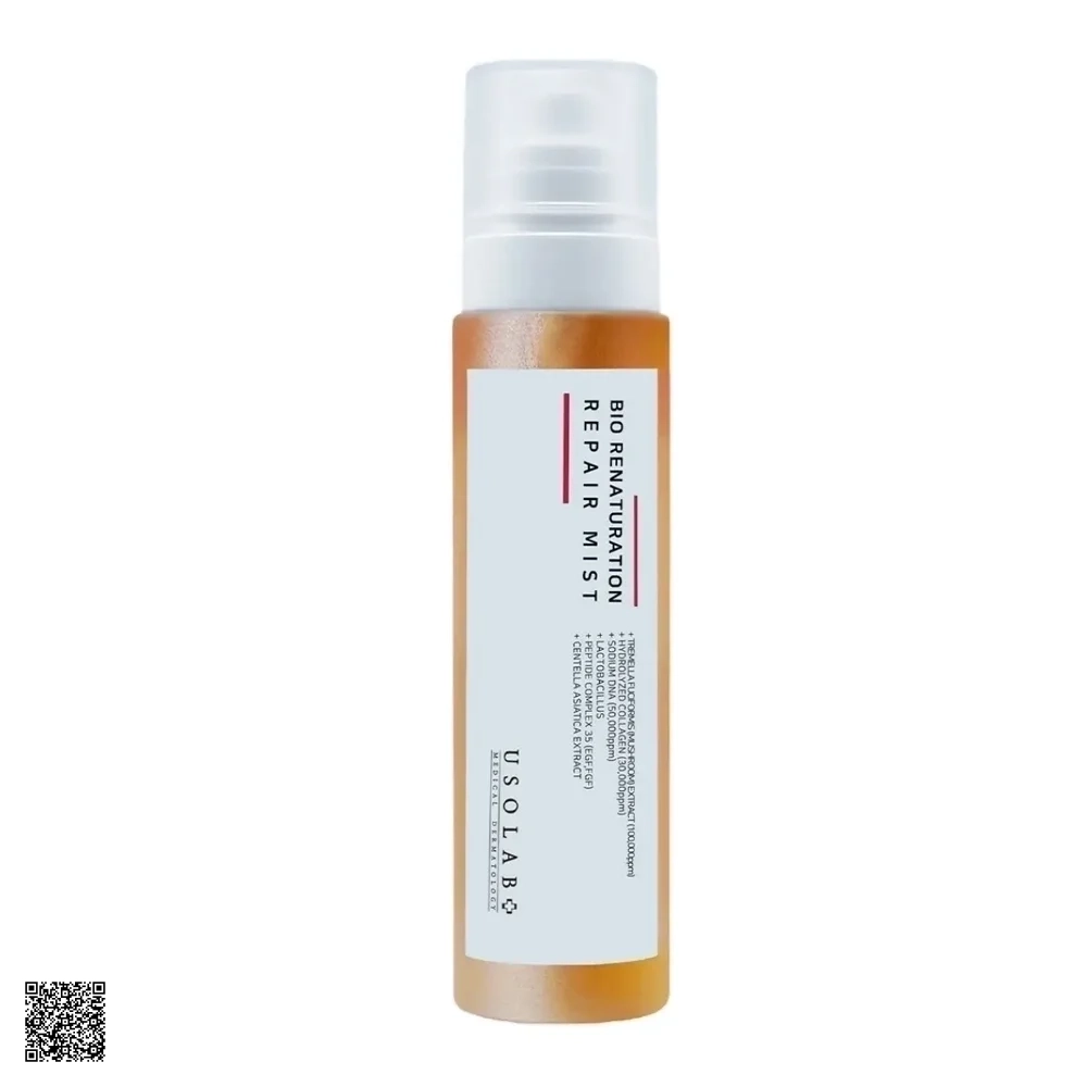 Usolab Renaturation Repair Mist - Xịt Khoáng Tế Bào Gốc Phục Hồi Da, Chống Lão Hoá