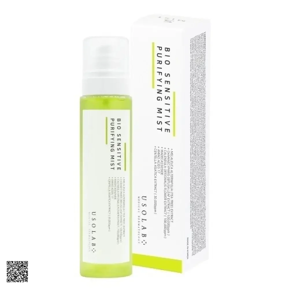 Usolab Bio Sensitive Purifying Mist - Xịt Khoáng Dưỡng Da, Giảm Mụn