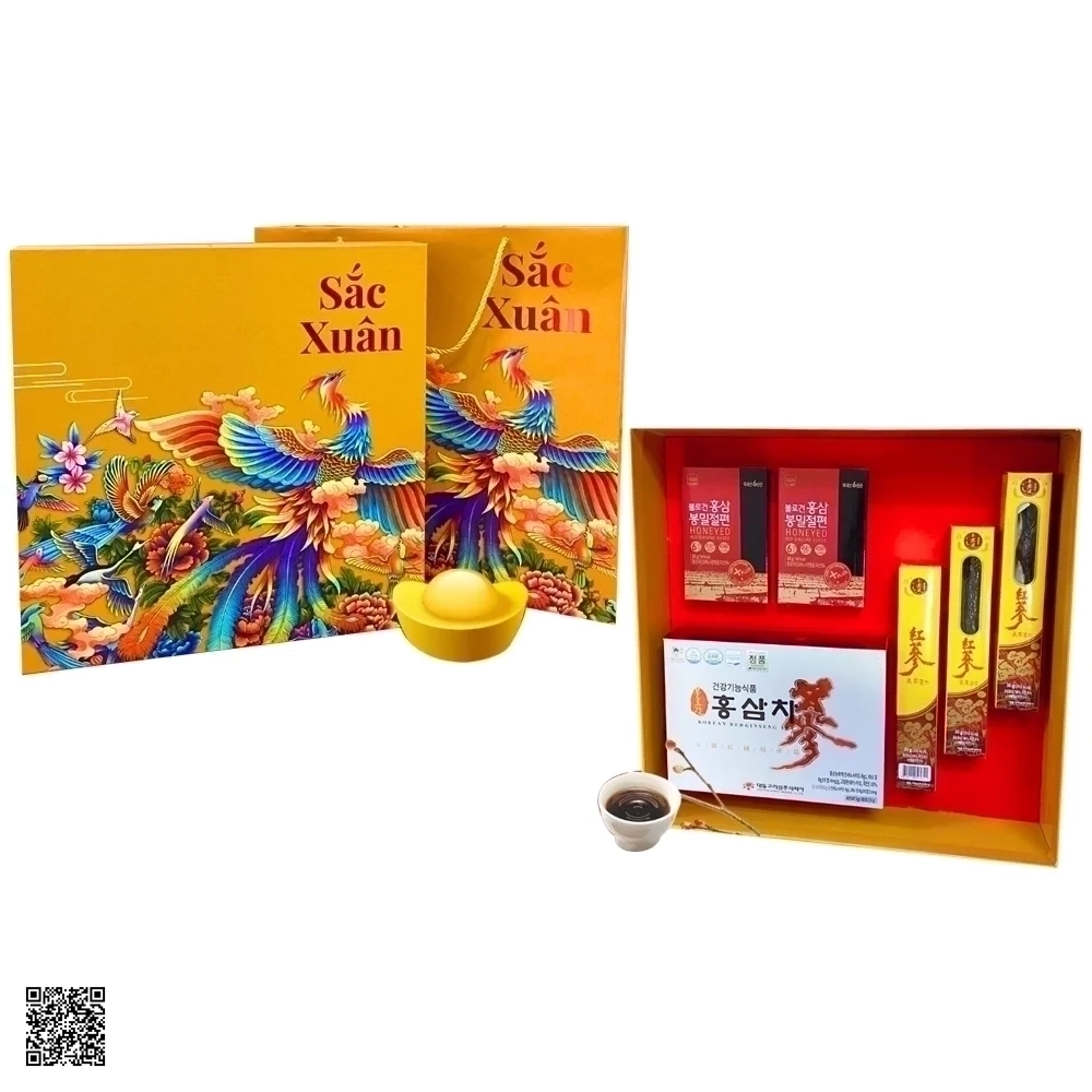 Hộp Quà Tết Sức Khoẻ Daedong - Sắc Xuân