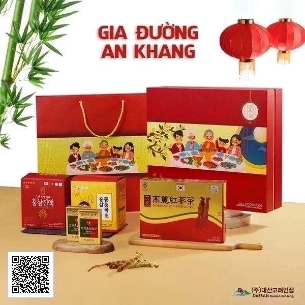Bộ Quà Tặng Tết Daesan - Gia Đường An Khang