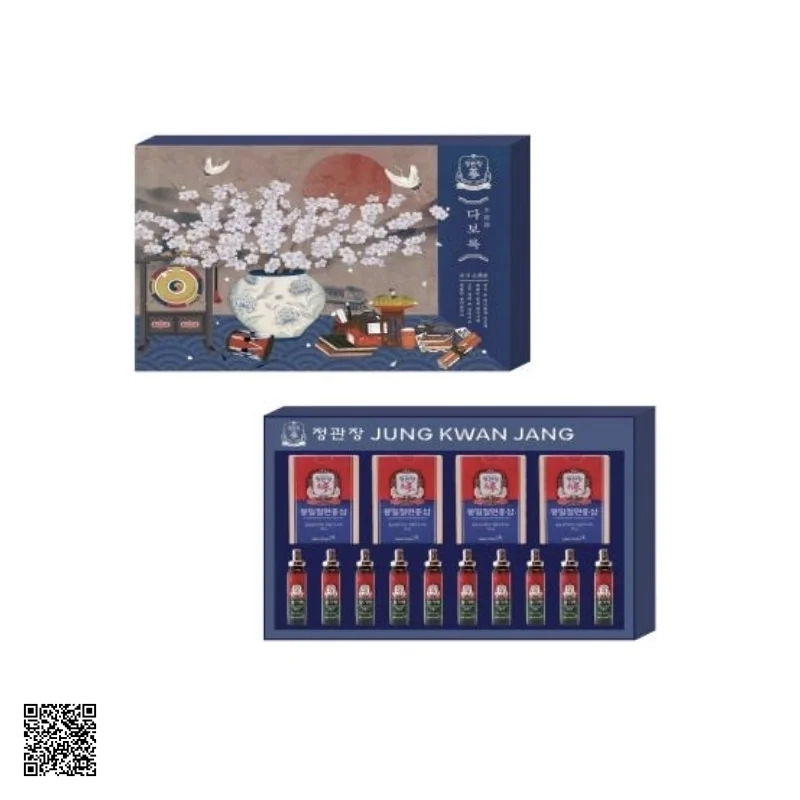 Hộp Quà Tết Hồng Sâm Cao Cấp KGC - Xuân Phong Đắc Ý