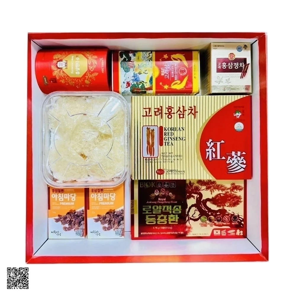 Hộp Quà Tết Sức Khoẻ Sâm Hàn Quốc - VS300