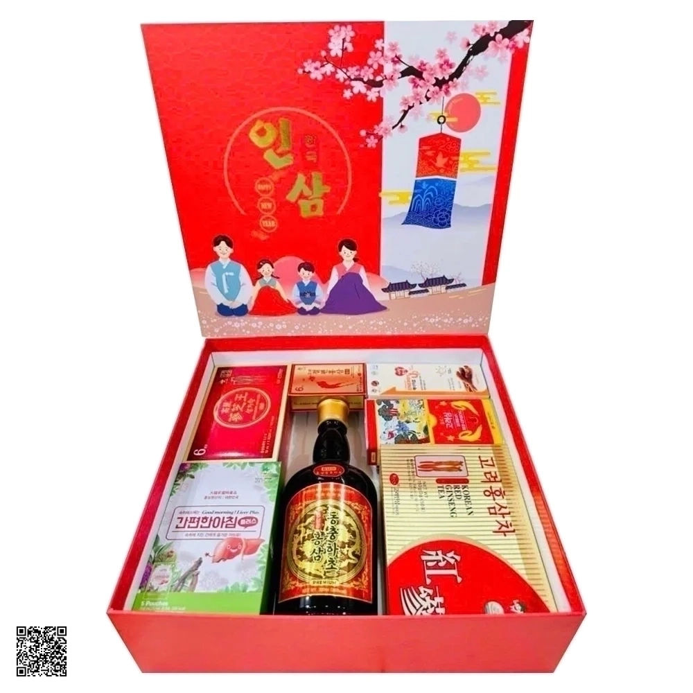 Hộp Quà Tết Sức Khoẻ Sâm Hàn Quốc - VS260