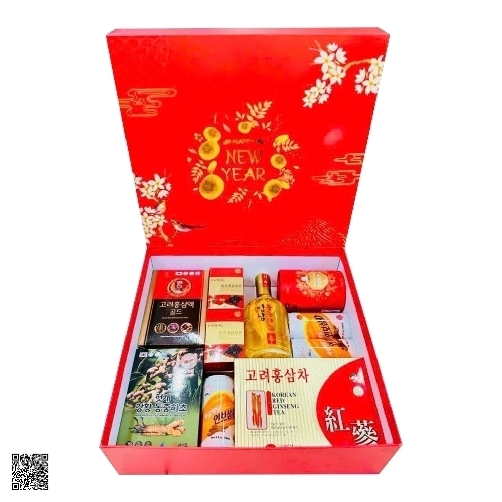 Hộp Quà Tết Sức Khoẻ Sâm Hàn Quốc - VS100