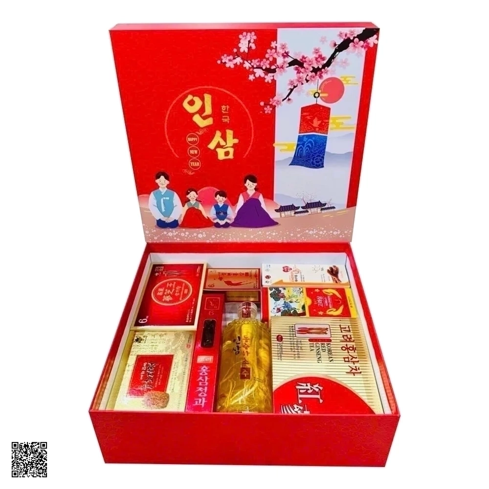 Hộp Quà Tết Sức Khoẻ Sâm Hàn Quốc - VS240