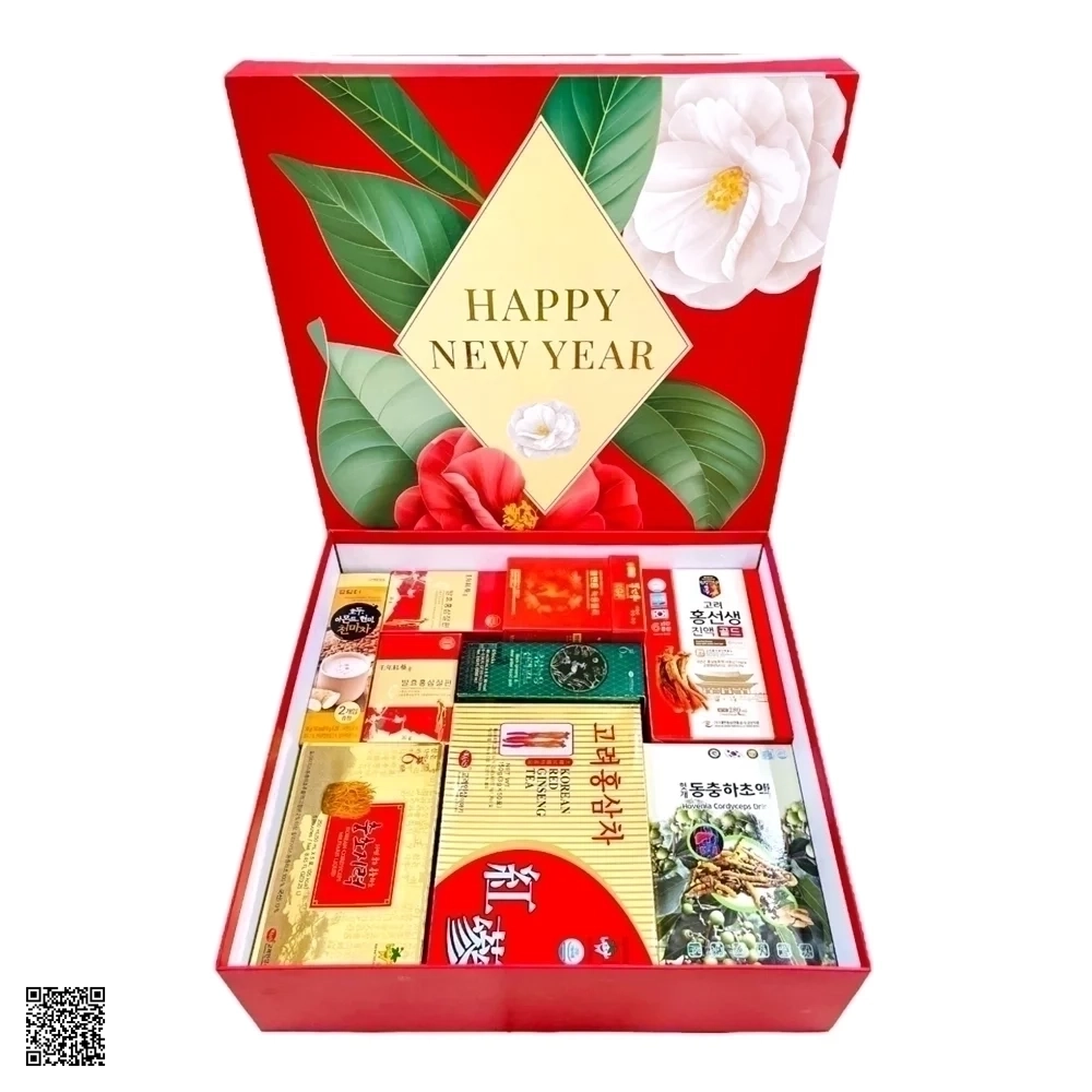 Hộp Quà Tết Sức Khỏe Sâm Hàn Quốc Xuân An Khang VS120