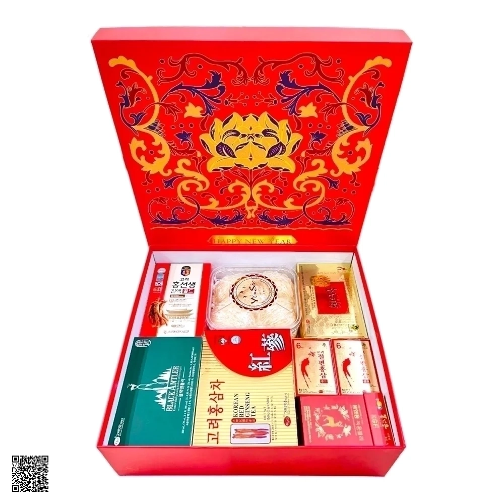 Hộp Quà Tết Sức Khỏe Sâm Hàn Quốc Xuân An Khang VS300