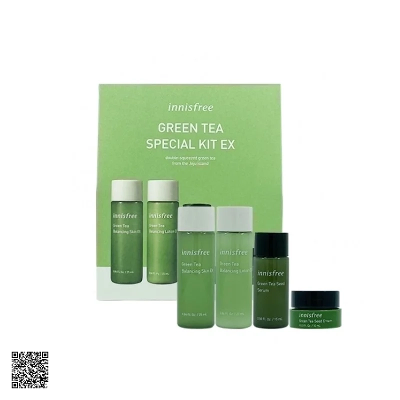 Innisfree Green Tea Special Kit EX - Bộ Kit Dưỡng Da Cấp Ẩm Trà Xanh