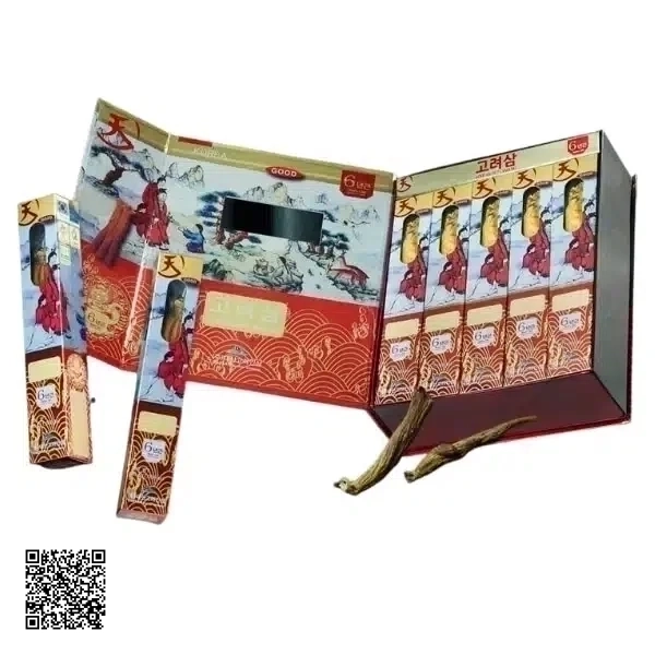 Hồng Sâm Củ Khô Daesan Korean Red Ginseng Kingsize (30gr x 10 củ)