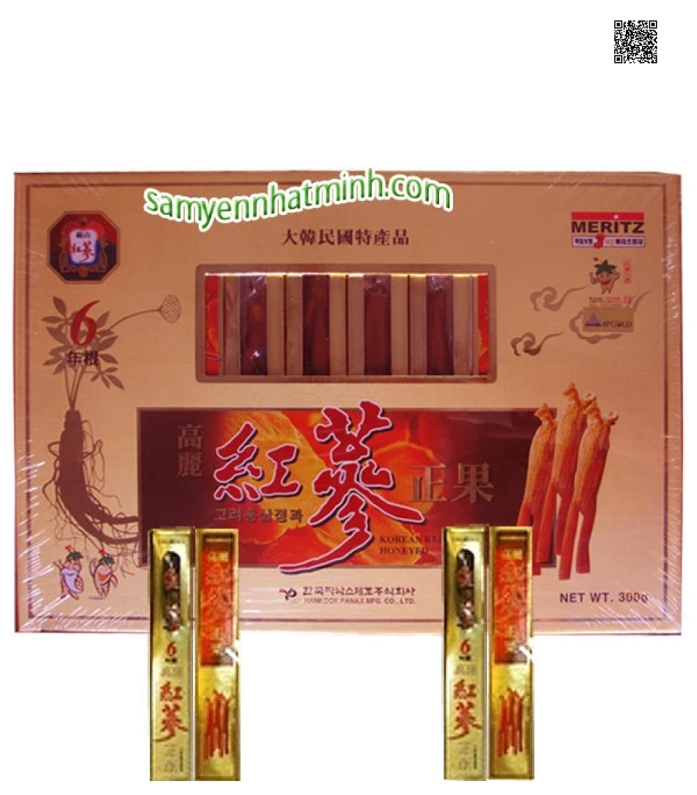HỒNG SÂM CỦ TẨM MẬT ONG MERITZ GOLD 300GR HỒNG SÂM CỦ TẨM MẬT ONG MERITZ GOLD 300GR