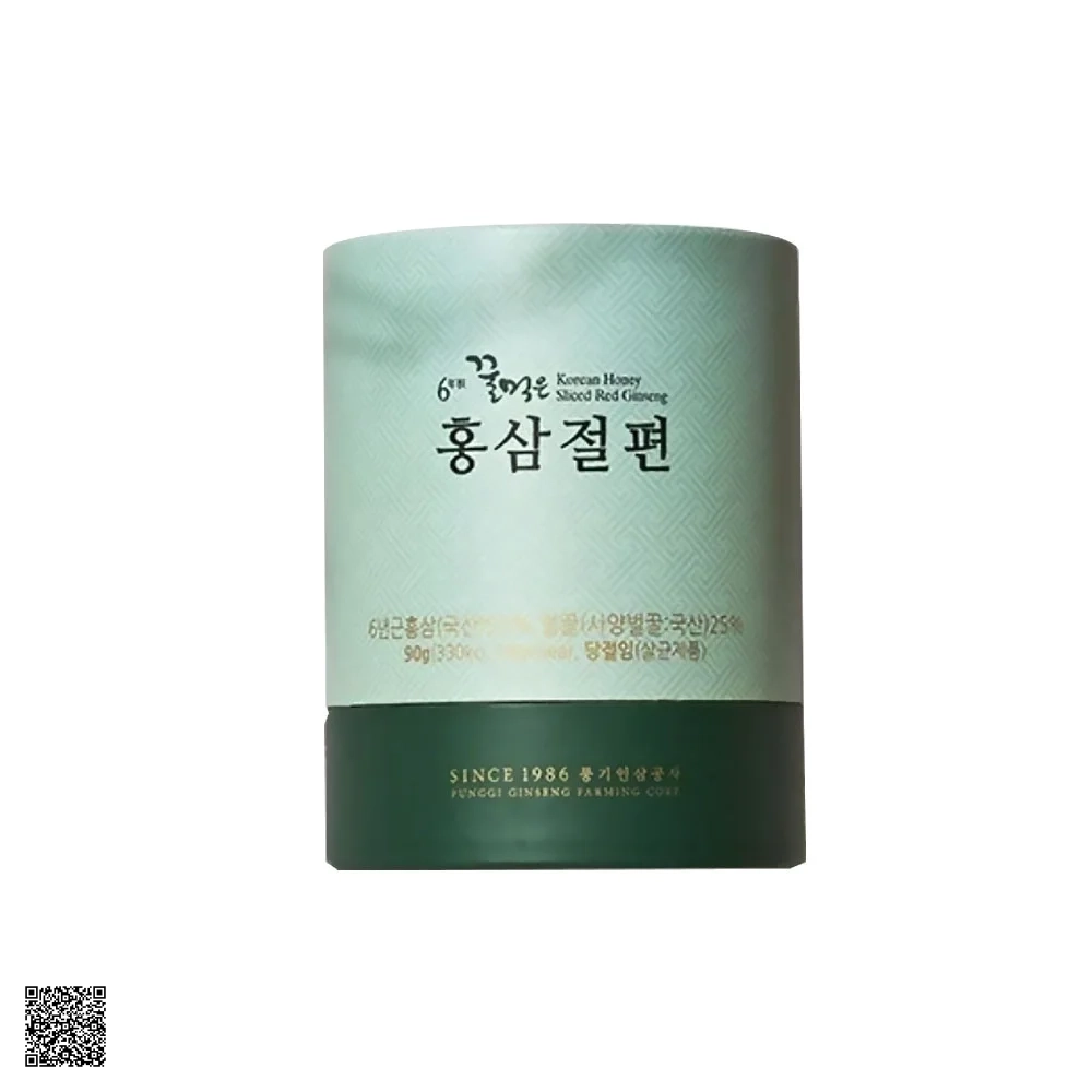 Hồng Sâm Lát Tẩm Mật Ong Kim's Red Ginseng Korean Honey Sliced Red Ginseng (5 gói x 18gr)