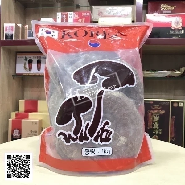 Nấm Linh Chi Thiên Nhiên Có Bào Tử Hình 2 Cây Nấm Hàn Quốc 1kg